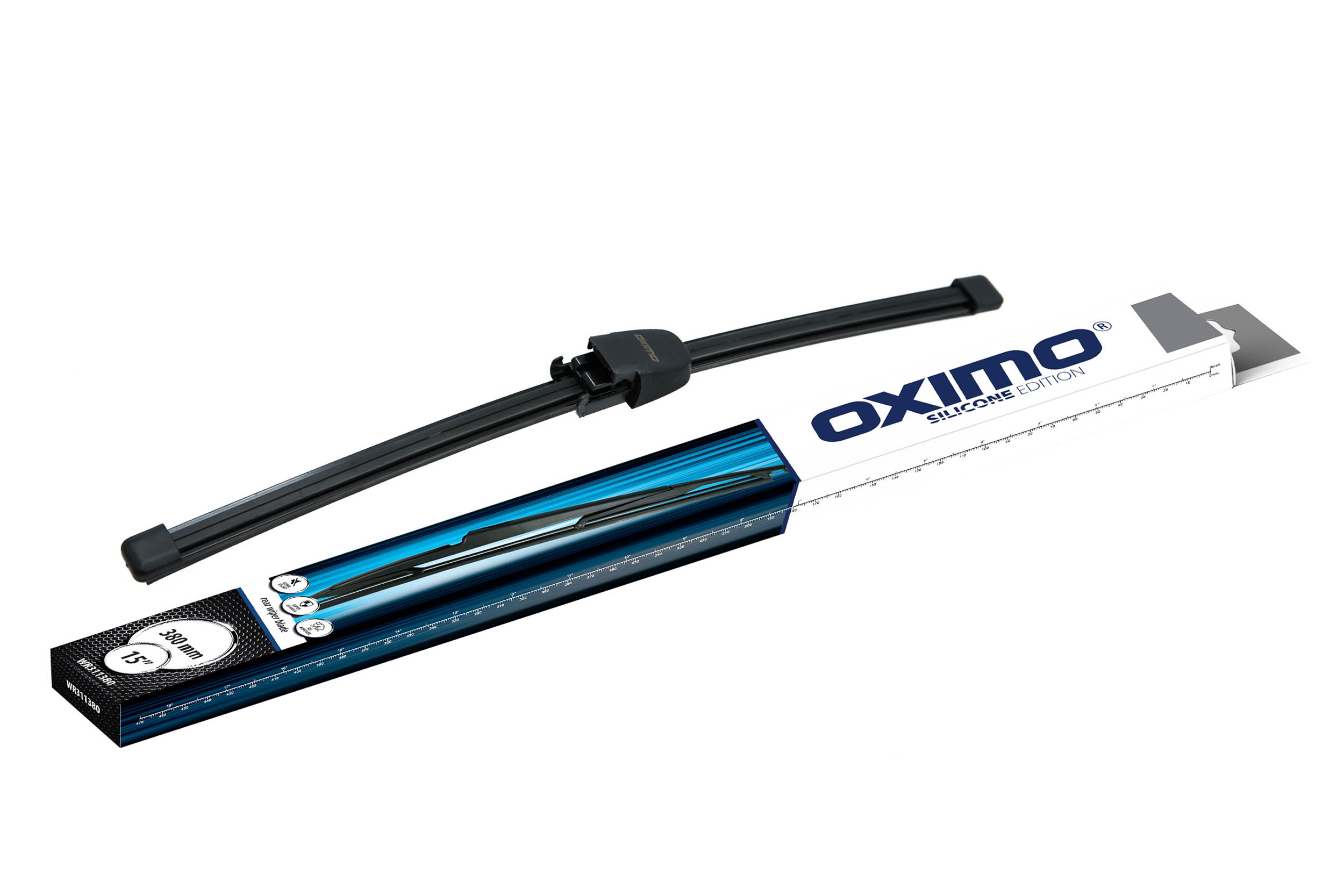 OXIMO WR311380 Hátsó silicon ablaktörlő lapát 380 mm